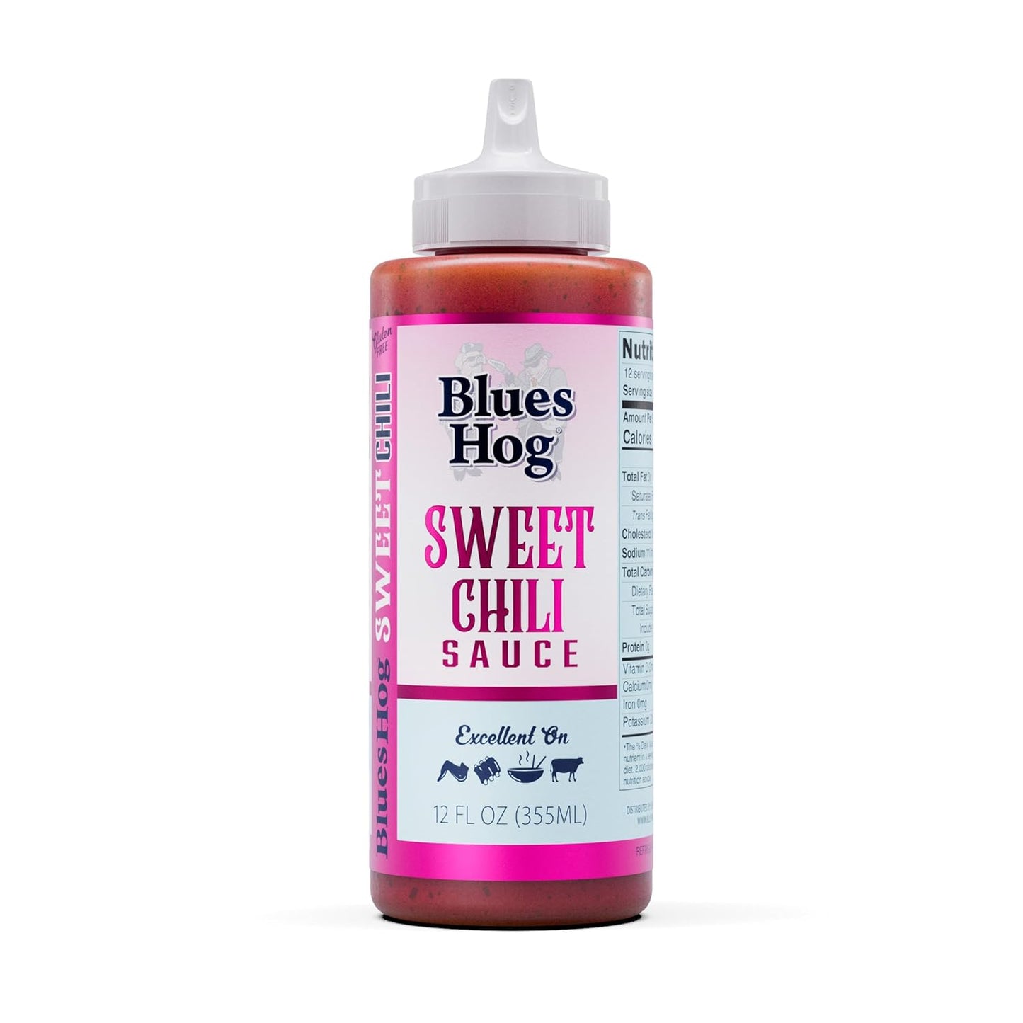 Blues-Hog-Sweet-Chili-Sauce,-Sweet-&-Spicy-Dipping-Sauce,-Gluten-Free,-No-1545