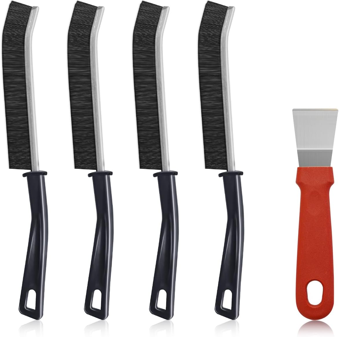 Hard-Bristle-Crevice-Cleaning-Brush---4+1Pcs-Multifunctional-Gap-Cleaning-4099