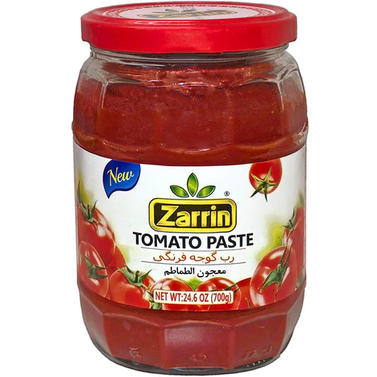 Zarrin---Tomato-Paste-in-a-glass-jar,-24.6-oz-(700g),-Product-755