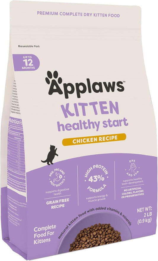 Applaws-Chicken-Recipe-Healthy-Start-Dry-Kitten-Food,-2-lb-Bag,-Dry-Food-919