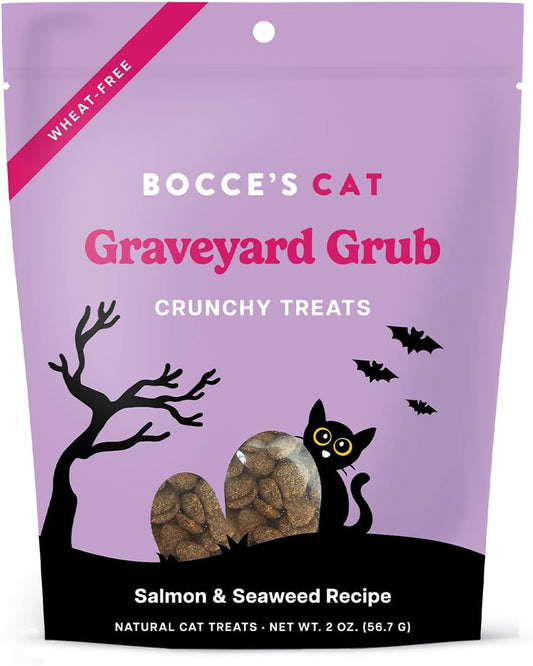 All-Natural,-Seasonal,-Graveyard-Grub-Cat-Treats,-Wheat-Free,-Limited-Ingredient-&-3