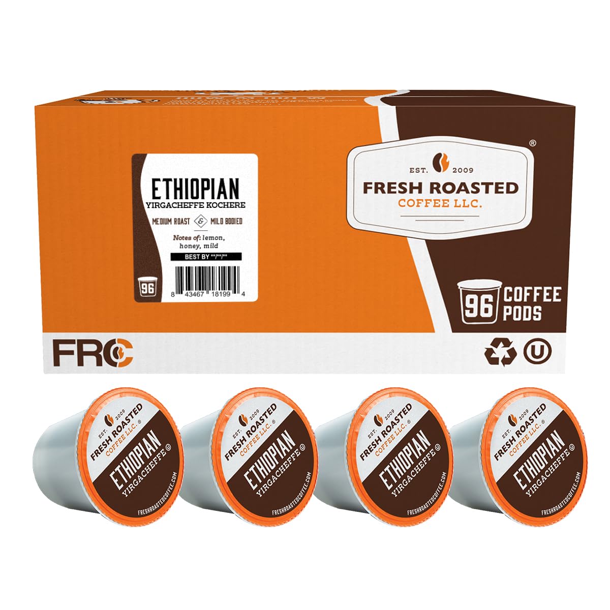 Fresh-Roasted-Coffee,-Ethiopian-Yirgacheffe-Kochere,-tostado-medio,-kosher,-compatible-con-961861