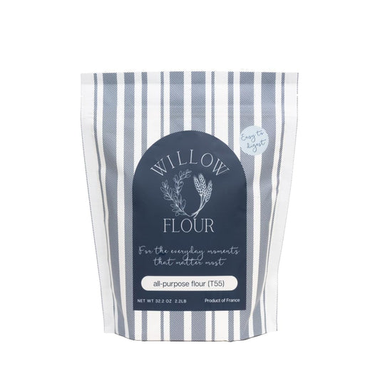 Willow-Flour---Authentic-French-T55-Wheat-Flour-for-Baking,-Fine-milled,-440