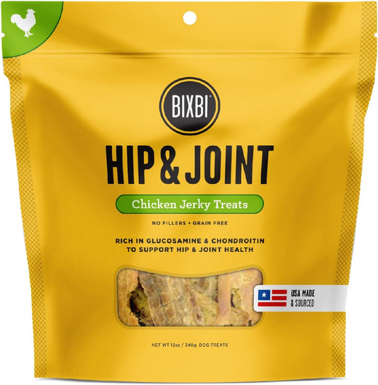 BIXBI-Hip-&-Joint-Support-Chicken-Jerky-Dog-Treats,-12-oz-USA-1609