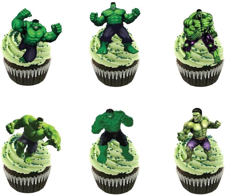 ZGYDNM-24pcs-Hulk-Cake-Toppers-Cupcake-Toppers-Cake-Decorations,Hulk-Birthday-Party-Supplies--14---1423