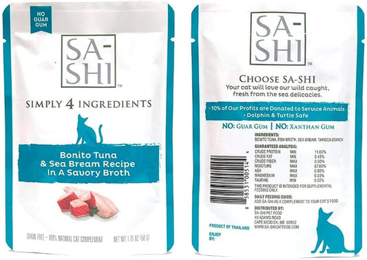 Sa-Shi-Grain-Free-Wet-Cat-Food-Pouches-1.76oz.-Five-Flavors-(Tuna-&-Sea-505