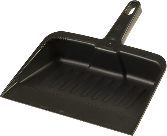 Rubbermaid-Commercial-Products-12.25,-Heavy-Duty-Dust-Pan,-Durable-Plastic,-Charcoal,-Ideal-for-Industrial/Professional-----1872