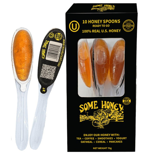 Some-Honey-Raw-&-Unfiltered-Honey-Spoon-Stirrers-–-1-Pure-U.S.-USDA-A,-458
