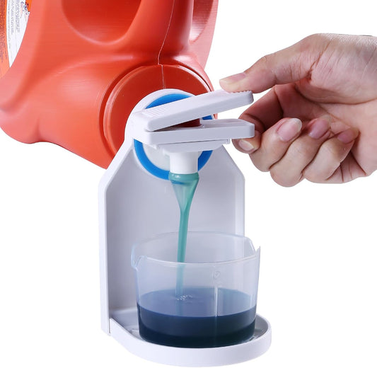 Laundry-Detergent-Dispenser-Cup-Holder-&-Nozzle-Force-Saving-Switch,-Drip-Catcher,-Soap-911