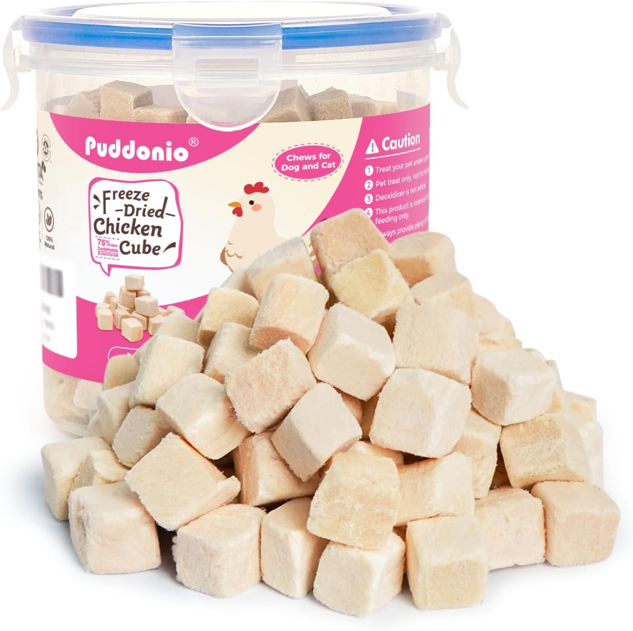 Freeze-Dried-Dog-&-Cat-Treats-–-Single-Ingredient-Chicken-Breast,-High-Protein-1610