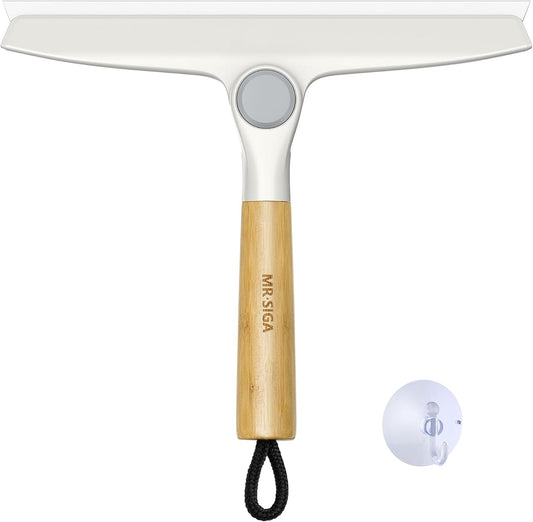 MR.SIGA-All-Purpose-Silicone-Squeegee-for-Shower-Door,-Mirror,-Glass,-Streak-Free-Shower-Squeegee,-Pivoting-299