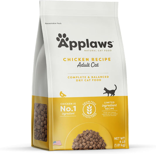 Applaws-Chicken-Grain-Free-Dry-Cat-Food,-4-lb-Bag,-High-Protein-(40%),-1459