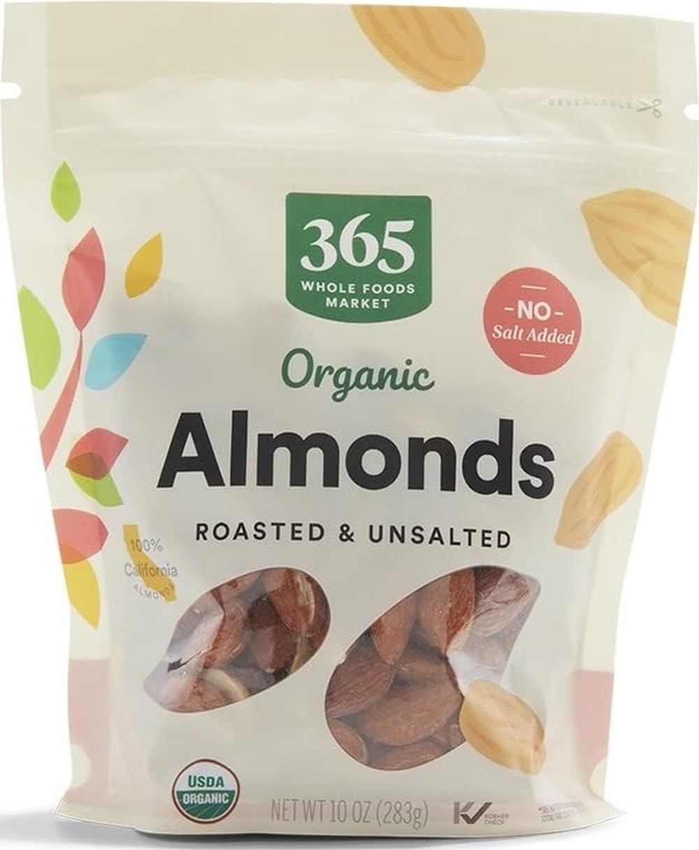 365-by-Whole-Foods-Market,-Organic-Roasted-Unsalted-Almonds,-10-Ounce------1388