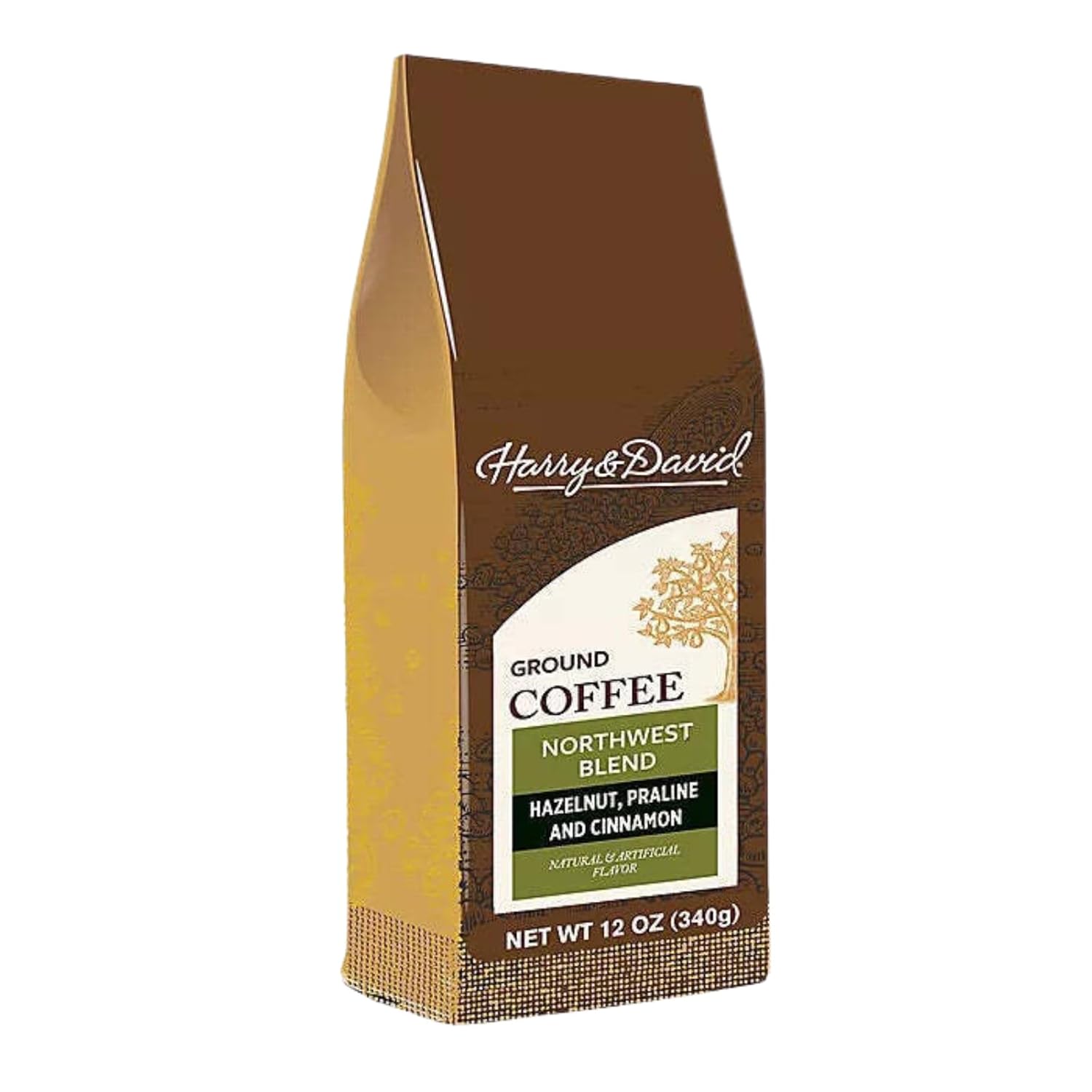 Harry-&-David-Northwest-Blend-Arabica-Coffee-Flavored-with-Cinnamon,-Praline-and-Hazelnut,-756