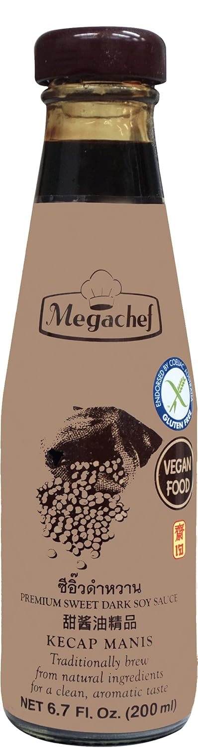 Megachef-Premium-Dark-Soy-Sauce-(Kecap-Manis)-6.7-Fl-Oz-----1127