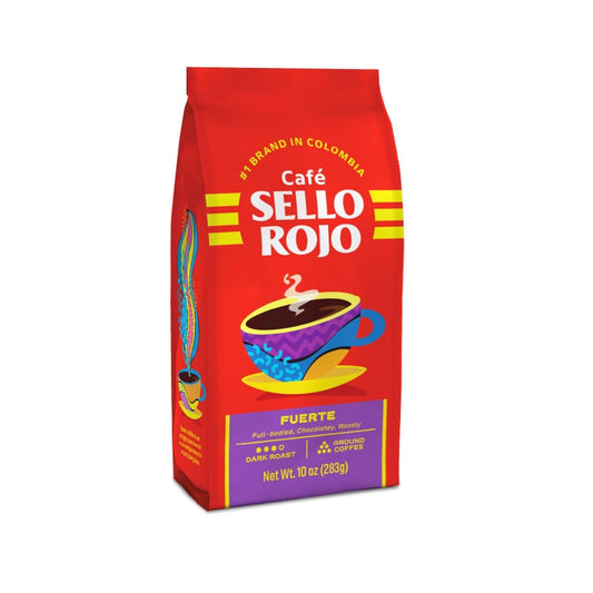 Sello-Rojo-Fuerte-Dark-Roast-Ground-Coffee,-10-oz---------2050