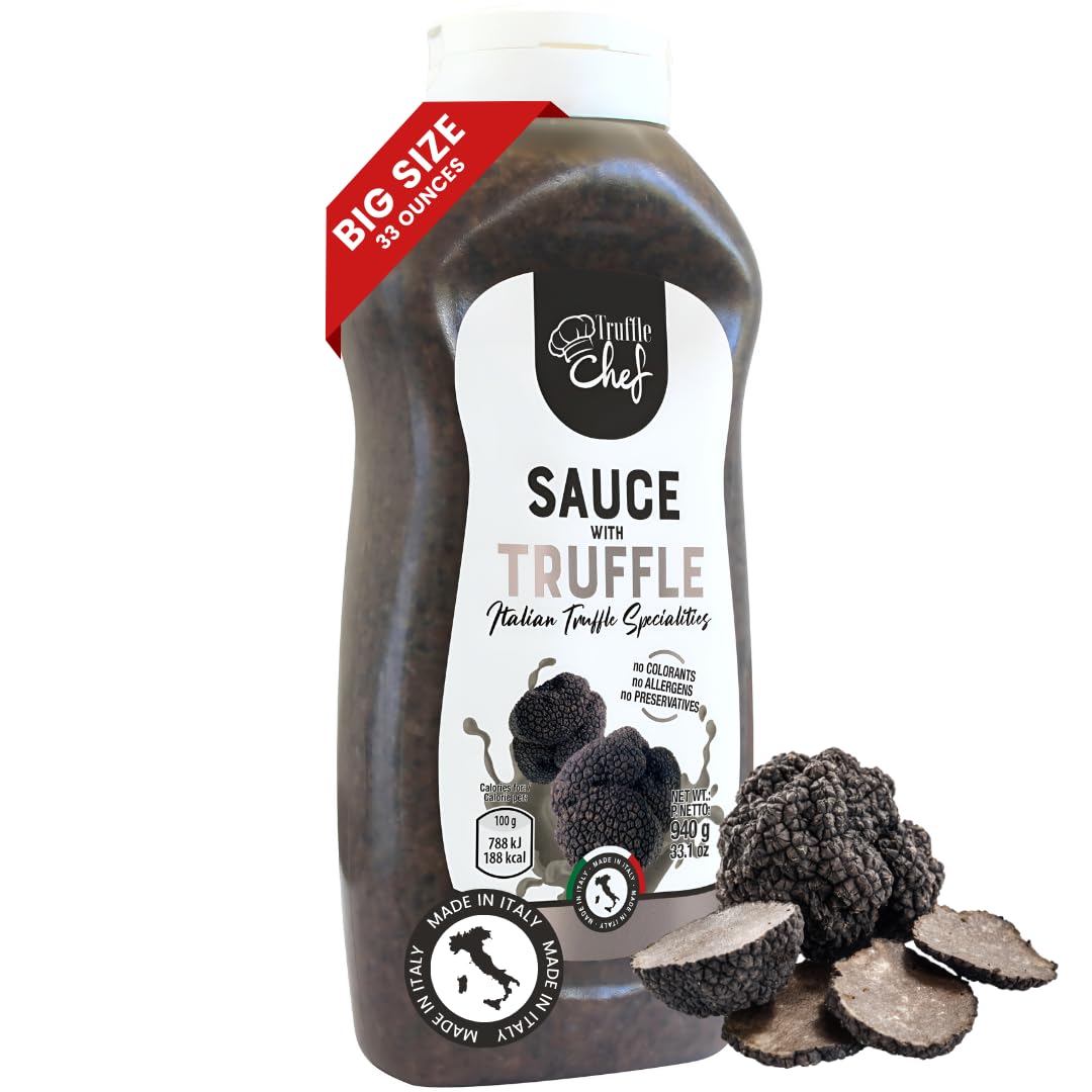 GL-Truffle-GOURMET-LINE-Truffle-Sauce,-33-oz,-Large-Squeeze-Bottle,-Chopped-1003
