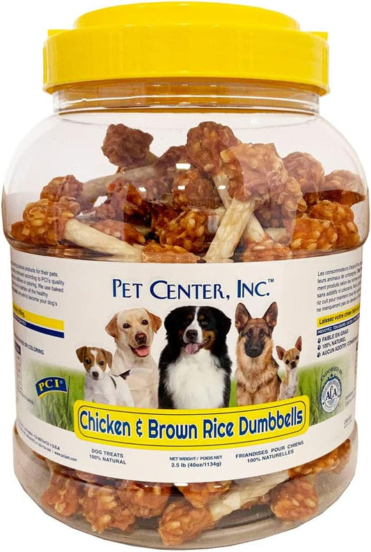 Pet-Center-Inc.-(PCI)---Chicken-and-Brown-Rice-Dumbbells,-2.5lbs.-Adult-414