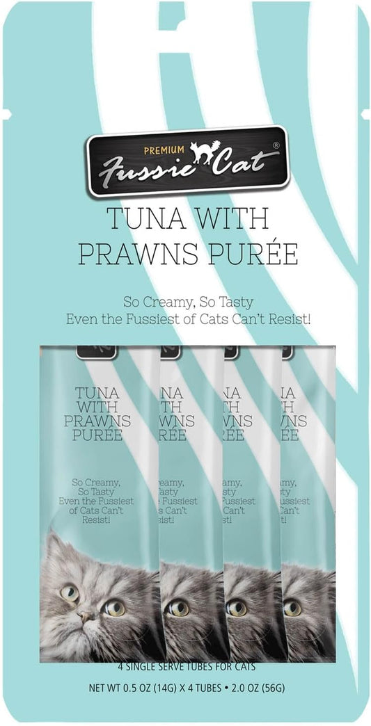 Fussie-Cat-Tuna-with-Prawns-Puree,-lickable-cat-Treats,-0.5oz-Pouch-Pack-of-1030