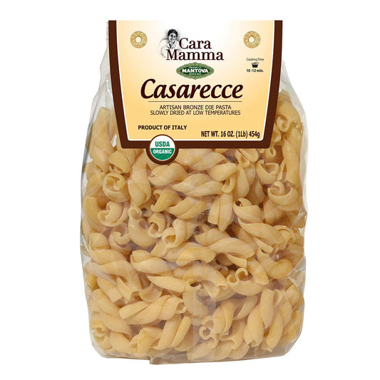 Mantova-Organic-Italian-Specialty-Pasta,-Caserecce-(2-packs-of-lb.-677