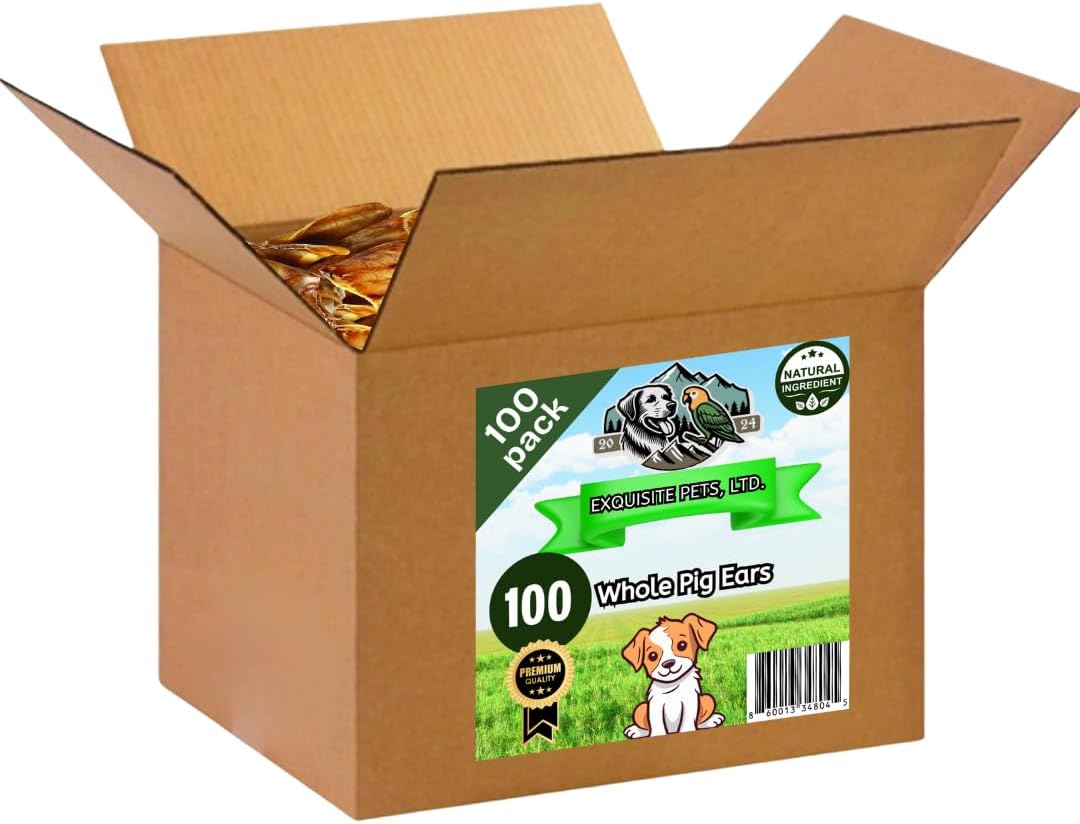 Exquisite-Pets-100-Pack-of-Roasted-Pig-Ears-for-Dogs-Bulk-All-Natural,-Single-Ingredient-264