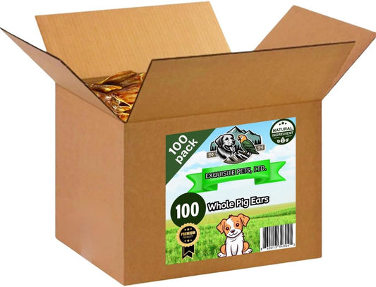 Exquisite-Pets-100-Pack-of-Roasted-Pig-Ears-for-Dogs-Bulk-All-Natural,-Single-Ingredient-264