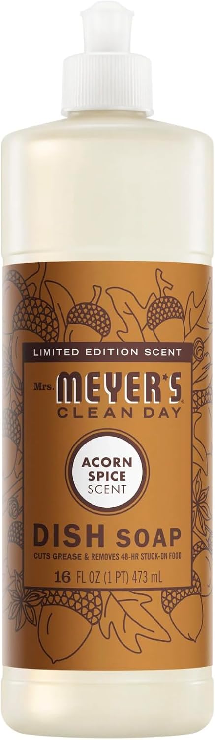 MRS.-MEYER'S-CLEAN-DAY-Dish-Soap-Acorn-Spice,-16-Fl-Oz---230