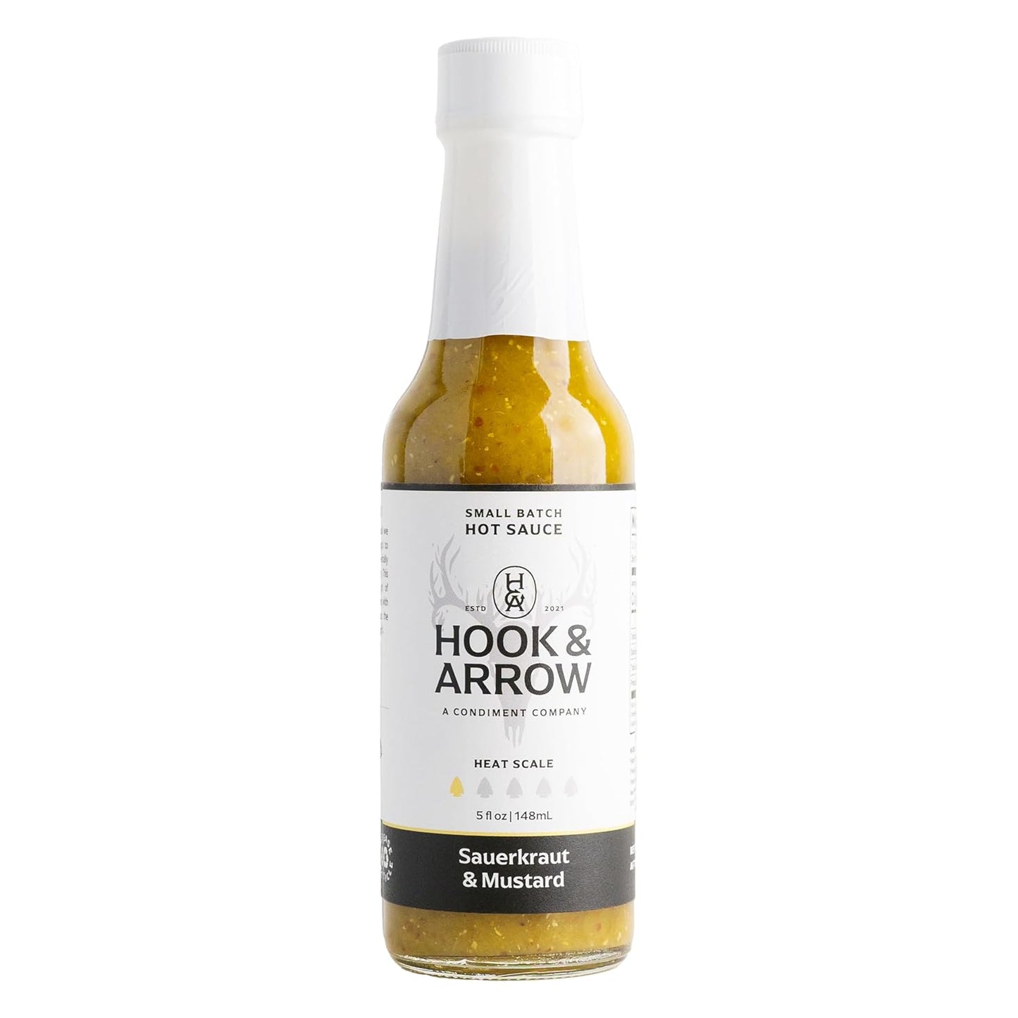 Sauerkraut-&-Mustard-Hot-Sauce-by-Hook-&-Arrow---Mild-Spice,-283