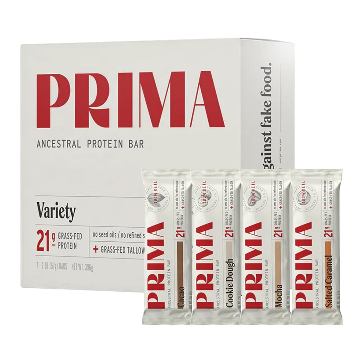 PRIMA-Ancestral-Protein-Bar-|-Grass-Fed-Protein-Bars-Variety-Pack-7-Pack--|-21g-Protein-Animal-Based-1811