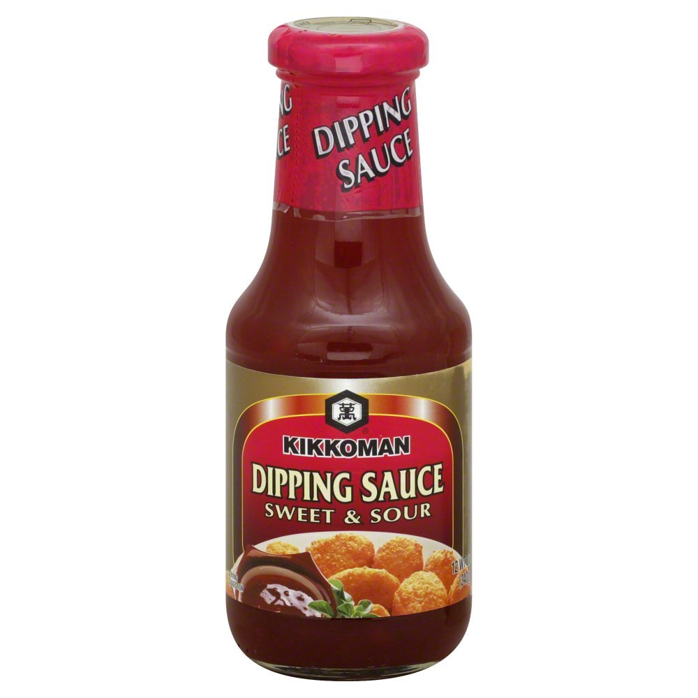 Kikkoman-Dipping-Sauce,-Sweet-and-Sour,-3129
