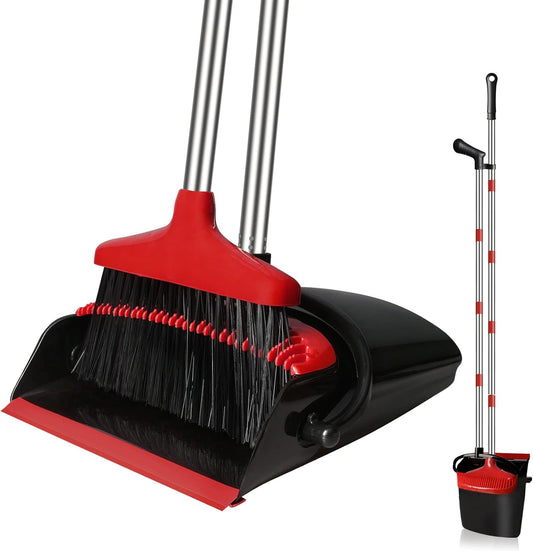 Upright-Broom-and-Dustpan-Set-for-Home,-55"-Long-Handle-216