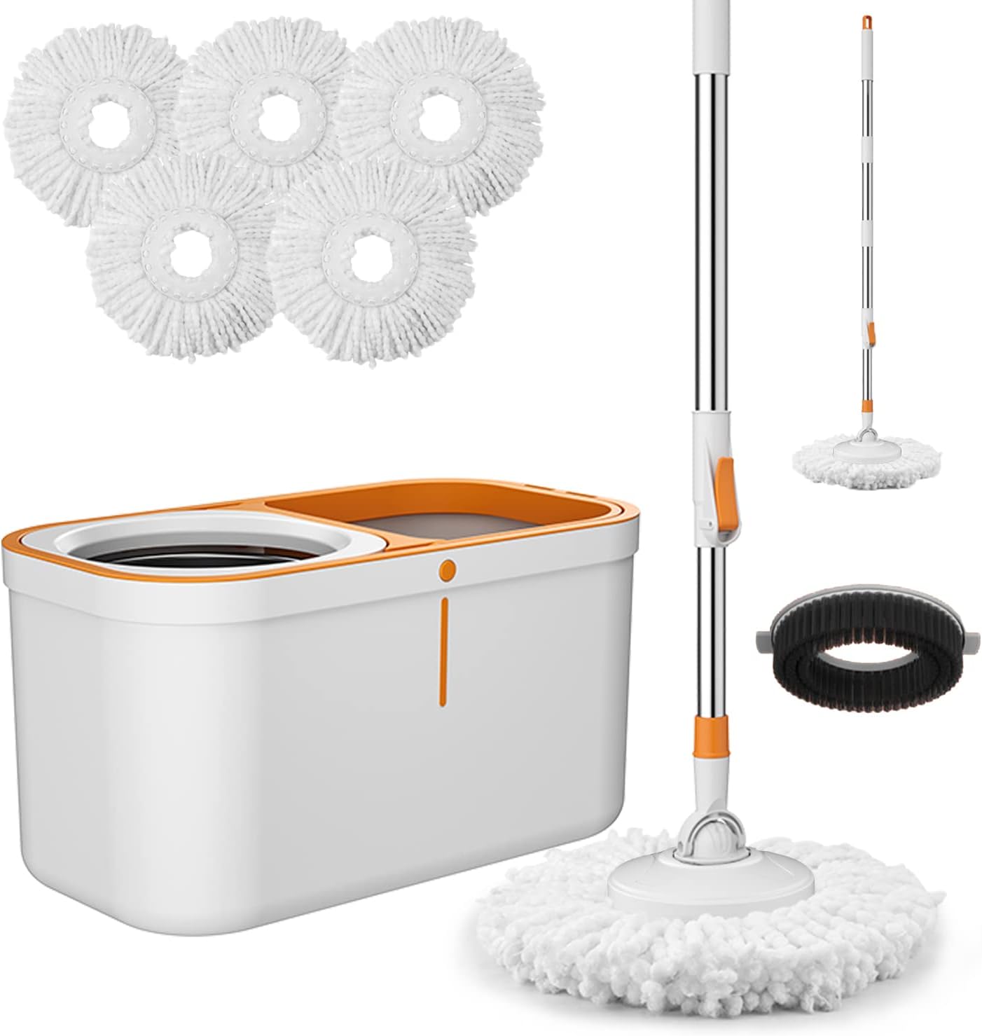 Spin-Mop-Bucket-with-Wringer-System-Extended-Mop-Handle-61?Mop-1532