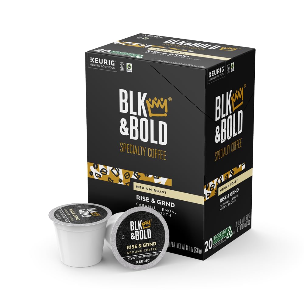 BLK-&-Bold-Rise-&-GRND,-Keurig-Cápsulas-de-café-K-Cup-una1535