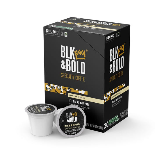 BLK-&-Bold-Rise-&-GRND,-Keurig-Single-Serve-K-Cup-Coffee-Pods,-Premium-116