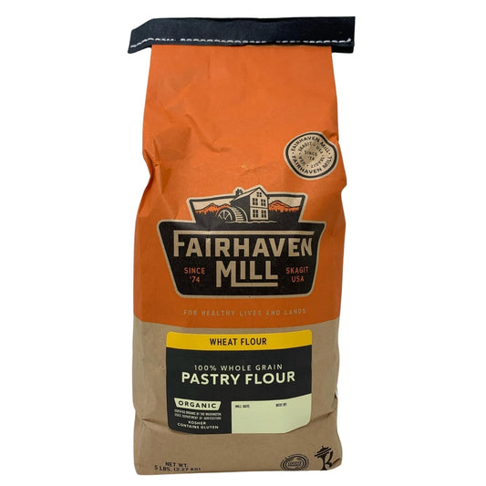 Fairhaven-Mill-Harina-de-pastelería-de-grano-entero-de-calidad,-200