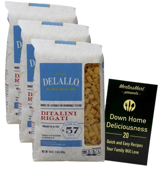 DeLallo-Imported-Italian-Wheat-Pasta-|-Ditalini-Rigati-276