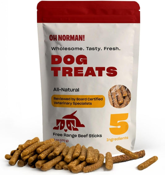 OH-NORMAN!-Soft-Beef-Jerky-Dog-Treats-by-Kaley-Cuoco,-Healthy-Treats,-2508