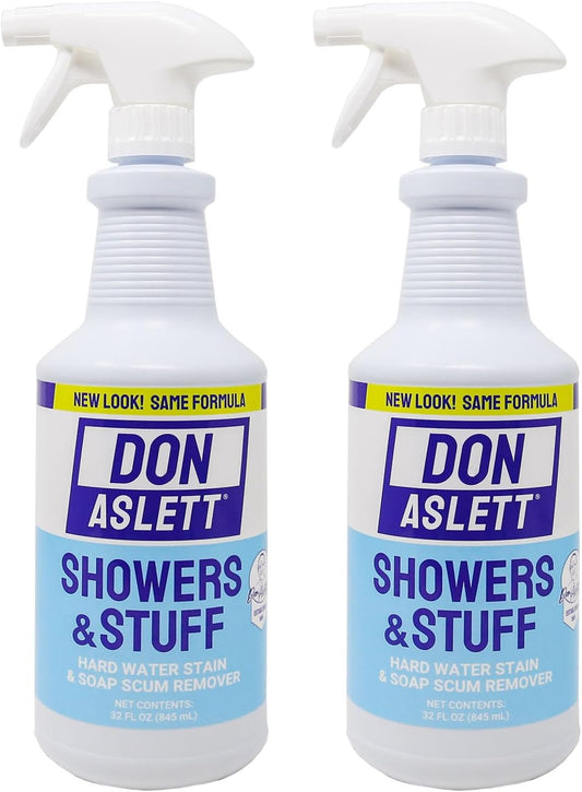 Don-Aslett-Showers-and-Stuff-(32-Oz-Spray-Bottle,-Pack-832