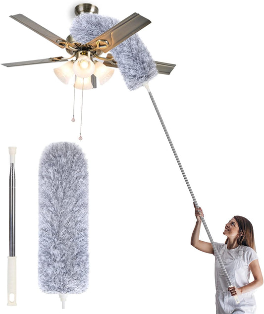 Microfiber-Duster-with-Extension-Pole,Washable-Bendable-Head-Ceiling-Fan-Duster,15-100-895