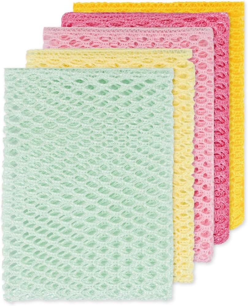 Olivia-tree-5PCS-Innovative-Dish-Washing-Net-Cloths,Scourer,-Quick-Dry,Perfect-469