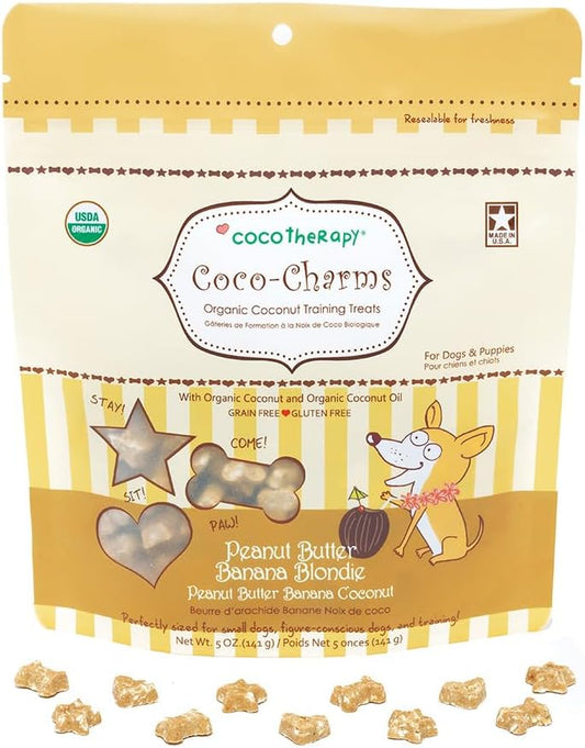 CocoTherapy-Coco-Charms-Training-Treats,-1-USDA-Certified-Organic,-Non-GMO,-Vegan,-1-Grade,-72