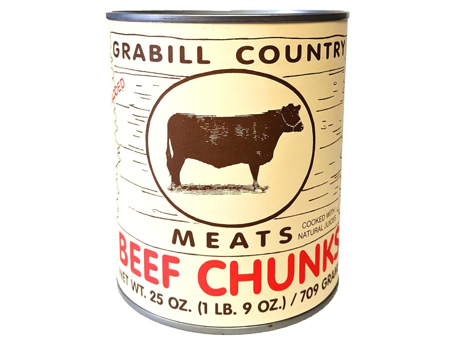 Grabill-Country-Meats-Trozos-de-carne-enlatada,-comida-amish-favorita,-25-onzas-de-971