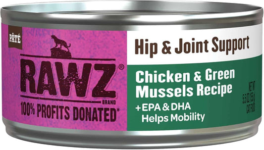 Rawz-Hip-&-Joint-Support-Chicken-&-Green-Mussels-Wet-Canned-Food-EPA-DHA113