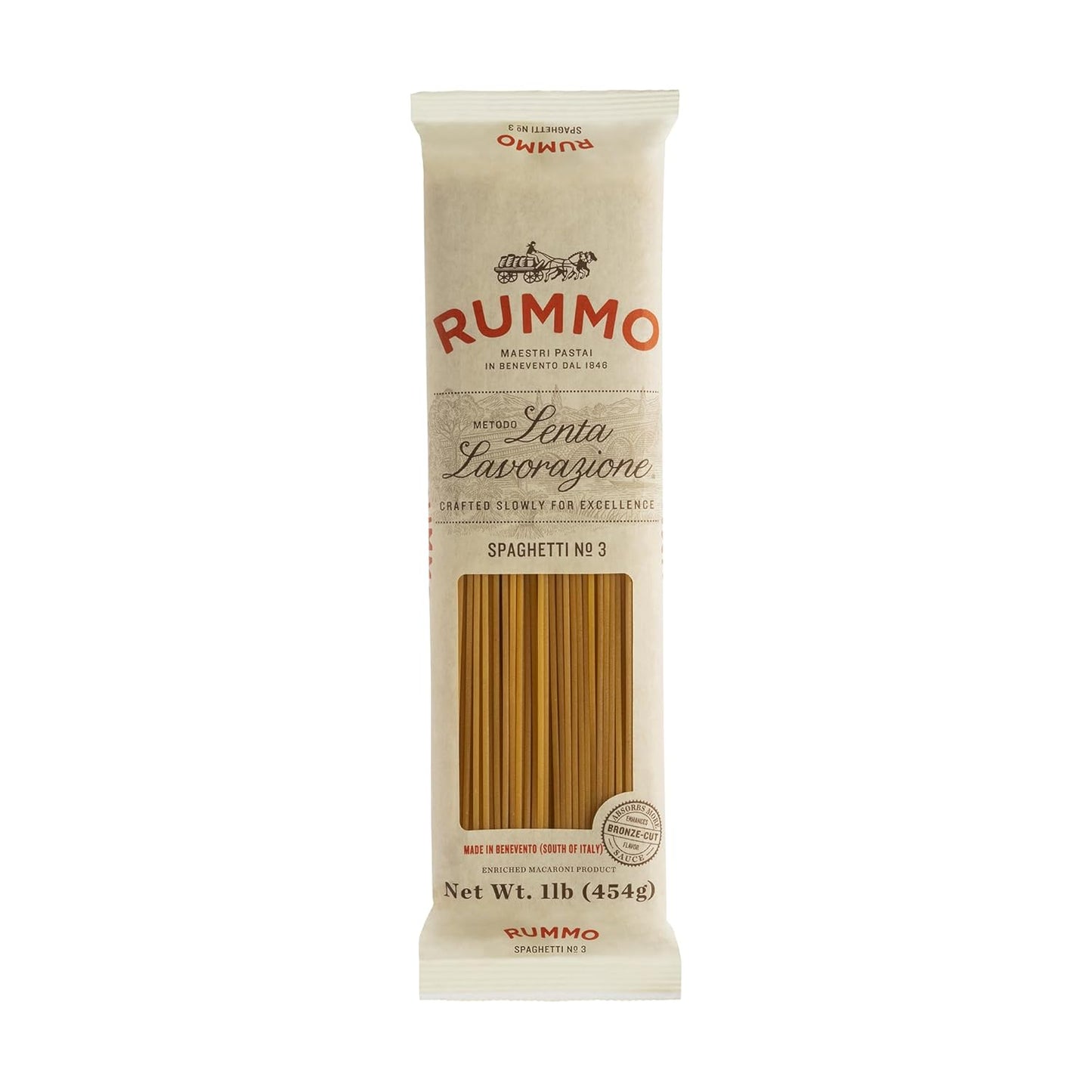 Rummo-Spaghetti-Pasta-N.3---Spaghetti-Pasta-Noodles,-Durum-Pasta,-351