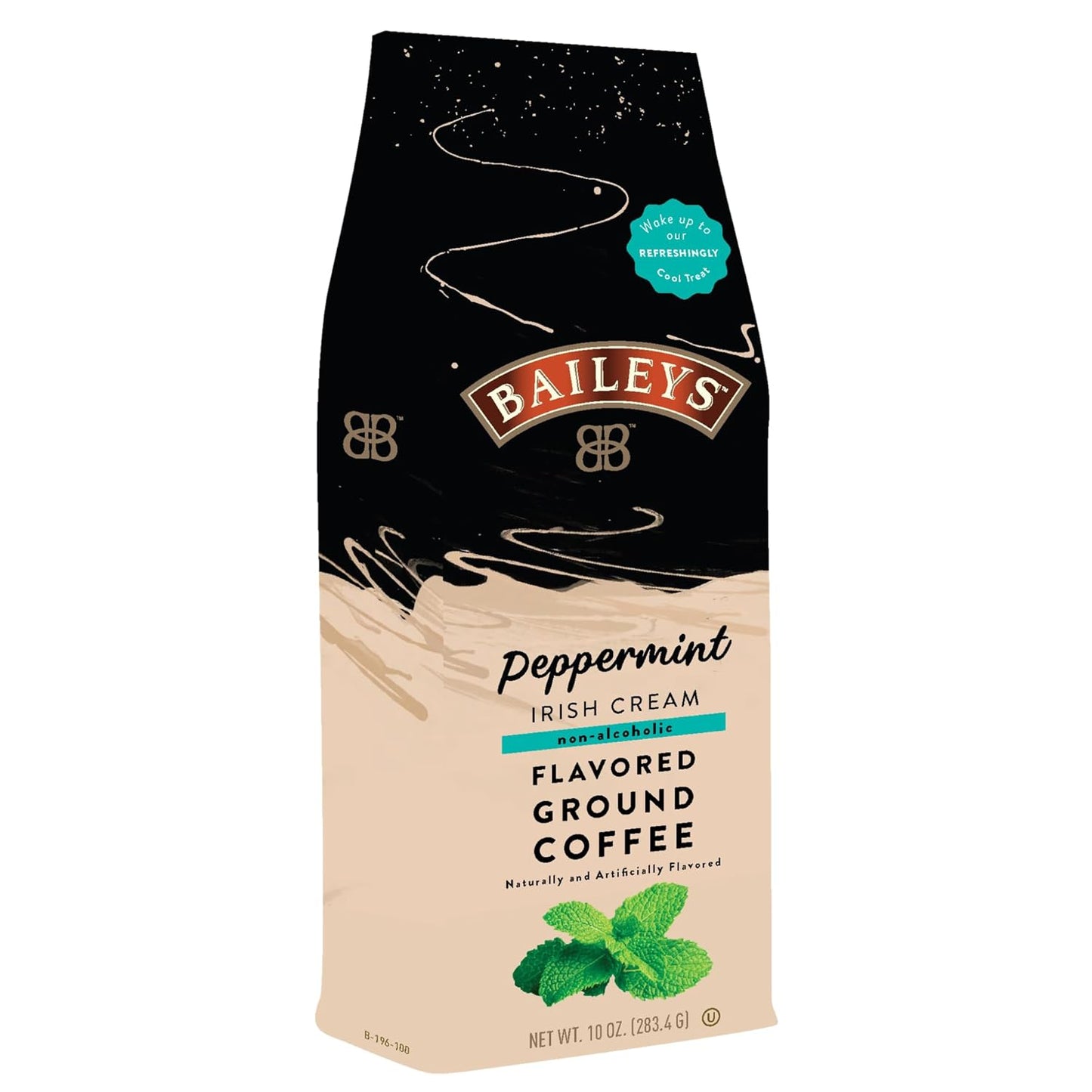 Bailey's-Peppermint-Irish-Cream-flavored-Medium-Roast-Ground-Coffee---10oz-Bag---788