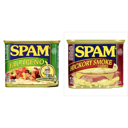 SPAM-Jalapeño-and-SPAM-Hickory-Smoke,-12-Ounce-Can---------253