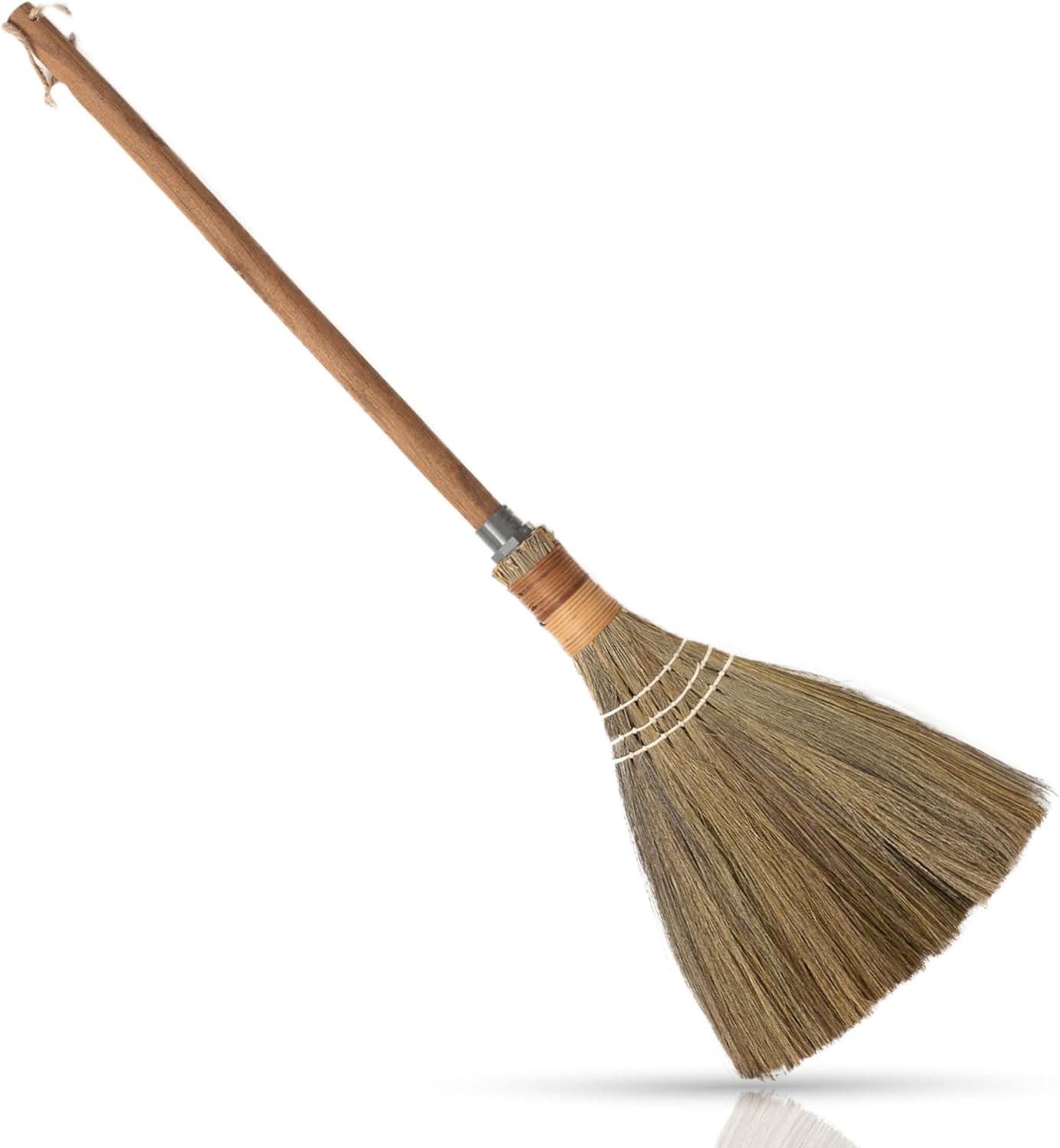 Natural-Whisk-Sweeping-Hand-Handle-Broom---Vietnamese-Straw-Soft-194