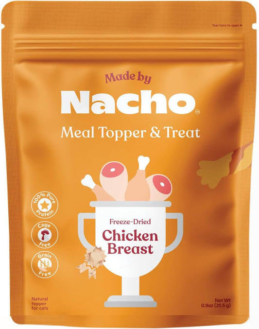 Made-by-Nacho-Freeze-Dried-Chicken-Breast-Meal-Topper,-Mixer-or-Treat-|-Protein,-Chicken767