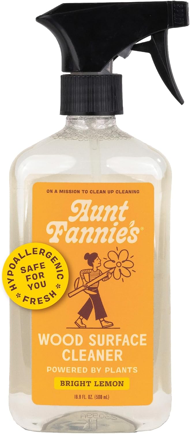 Aunt-Fannie's-All-Purpose-Wood-Spray-Cleaner,-No-Wax-Formula,-Perfect-for-Wood-Tables,-Walls,-Counters-958