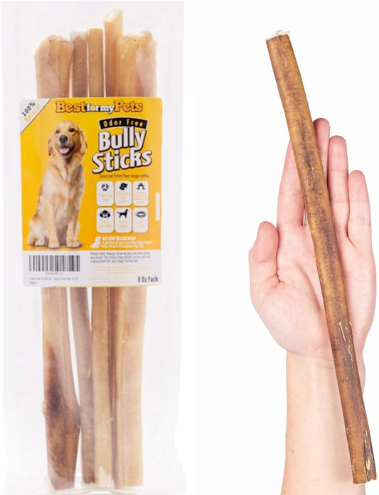 Best-For-My-Pets-12?Inch-Odor?Free-1-Beef-Bully-Sticks,-8-Bag-329